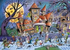 Cobble Hill  Puzzle DoodleTown: Strašidelný dům 500 dílků