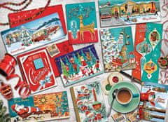 Cobble Hill  Puzzle Vánoční pozdravy 1000 dílků