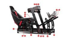 Next Level Racing F-GT ELITE Aluminium - Wheel Plate, závodní kokpit pro F1/GT/Hybrid