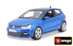 BBurago  1:24 Plus VW Polo GTI Mark 5 Blue