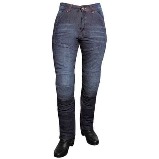 Roleff Dámské jeansové moto kalhoty ROLEFF Aramid Lady Barva modrá, Velikost 27/S
