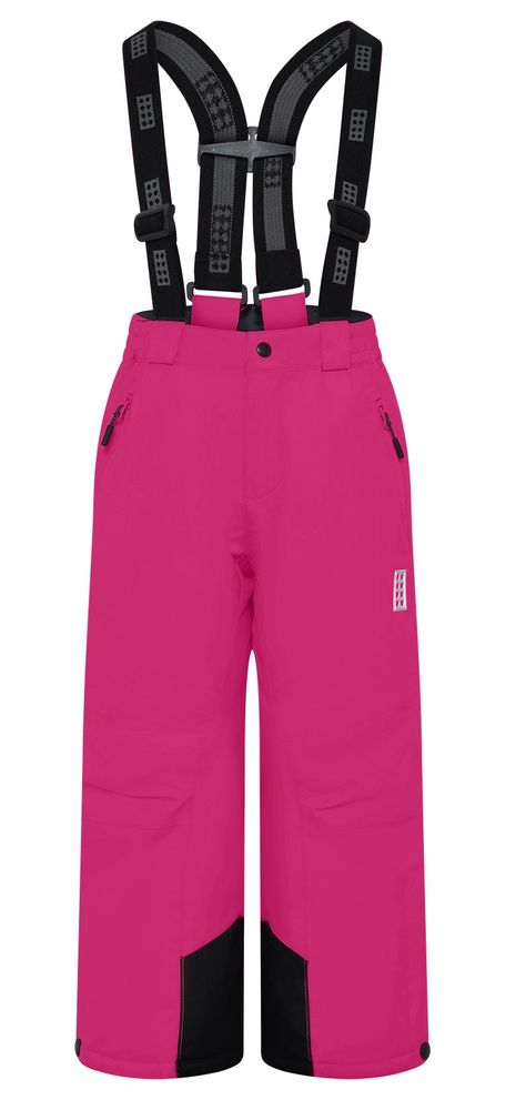 LEGO Wear dívčí lyžařské kalhoty Paraw LW-11010540 růžová 122