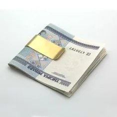 Northix Směnka / Spona na peníze - Zlatá 