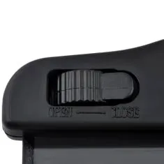 Northix Vodotěsná taška na mobil - černá 