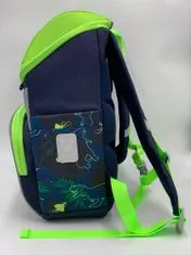 Klarion Kvalitná ergonomická školská taška Jungle zelená