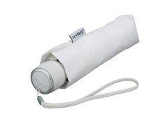 miniMAX® Manual skládací jednobarevný deštník bílý