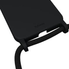 Artwizz ArtWizz HangOn Silicone kryt pro iPhone 12 Mini se šňůrkou, černý