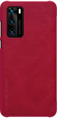 Nillkin Qin Book pouzdro pro Huawei P40, červená