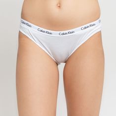 Calvin Klein Kalhotky 3pcs QD3588E-YS7 černobílomodrá - Calvin Klein černo-bílo-modrá S