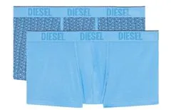 Diesel Pánské boxerky 2ks - 00SMKX 0NEAJ E6187 - modrá - Diesel M Modrá