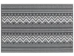 Beliani Venkovní koberec 120 x 180 cm černý NAGPUR