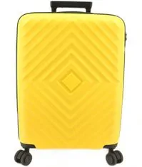 Arteddy Cestovní kufr skořepinový PP - (M) 60l žlutá
