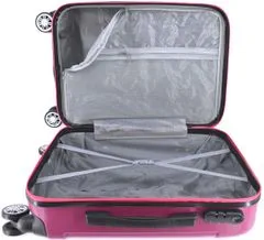 Arteddy Cestovní kufr skořepinový - (L) 95l bílá