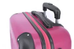 Arteddy Cestovní kufr skořepinový - (M) 65l červená
