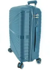 Arteddy Cestovní kufr skořepinový PP - (L) 90l tmavě šedá