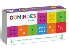 DoDo Domino sada 2 kusů Klasik a Zvířátka - 28 dílků