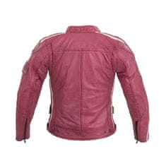 W-TEC Dámská kožená moto bunda Sheawen Lady Pink Barva růžová, Velikost S
