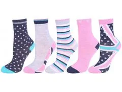 sarcia.eu 5x barevné dětské ponožky 23-26 EU