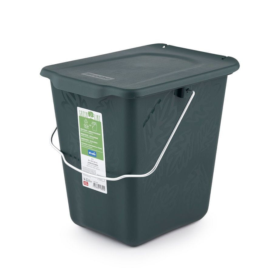 Levně Rotho Kompostovací kbelík GREENLINE 7 L