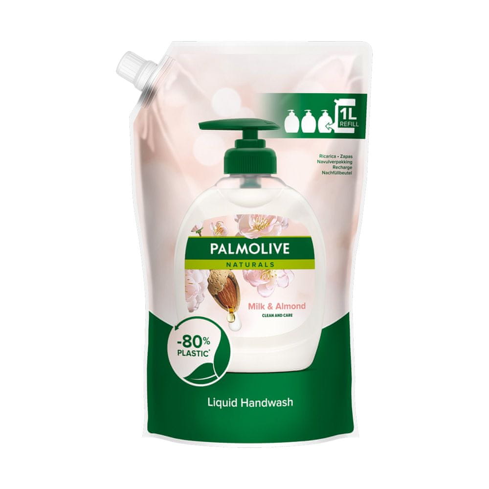 Palmolive Naturals Almond Milk náhradní náplň tekuté mýdlo 1000ml