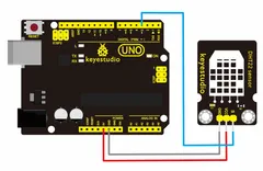 Keyestudio Keyestudio KS0430 Arduino senzor teploty a vlhkosti DHT22