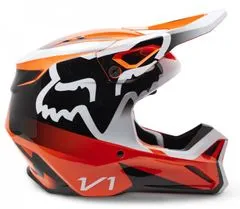 Fox Dětská motokrosová helma Yth V1 Leed Helmet Dot/Ece Fluo Orange vel. YS