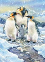 Cobble Hill  Rodinné puzzle Rodina tučňáků 350 dílků