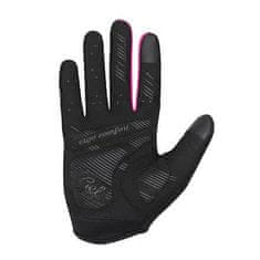 Etape Paola+ cyklistické rukavice černá-růžová Velikost oblečení: L