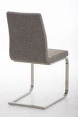BHM Germany Jídelní židle Belfort, textil, šedá