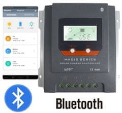 sapro Solární regulátor MPPT Lumiax MT2075-BT, 12-24V/20A, bluetooth