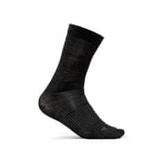 Craft Ponožky 2-Pack Wool Liner černá 40-42