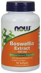 NOW Foods Boswellia Extrakt, 500 mg, 90 softgelových kapslí