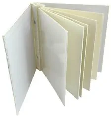 Tradag Set 5 listů - náhradní samolepící listy bílé 31,5x32,5