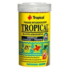 TROPICAL Tropical Granulat 100ml/50g vysokoproteinové krmivo pro akvarijní ryby