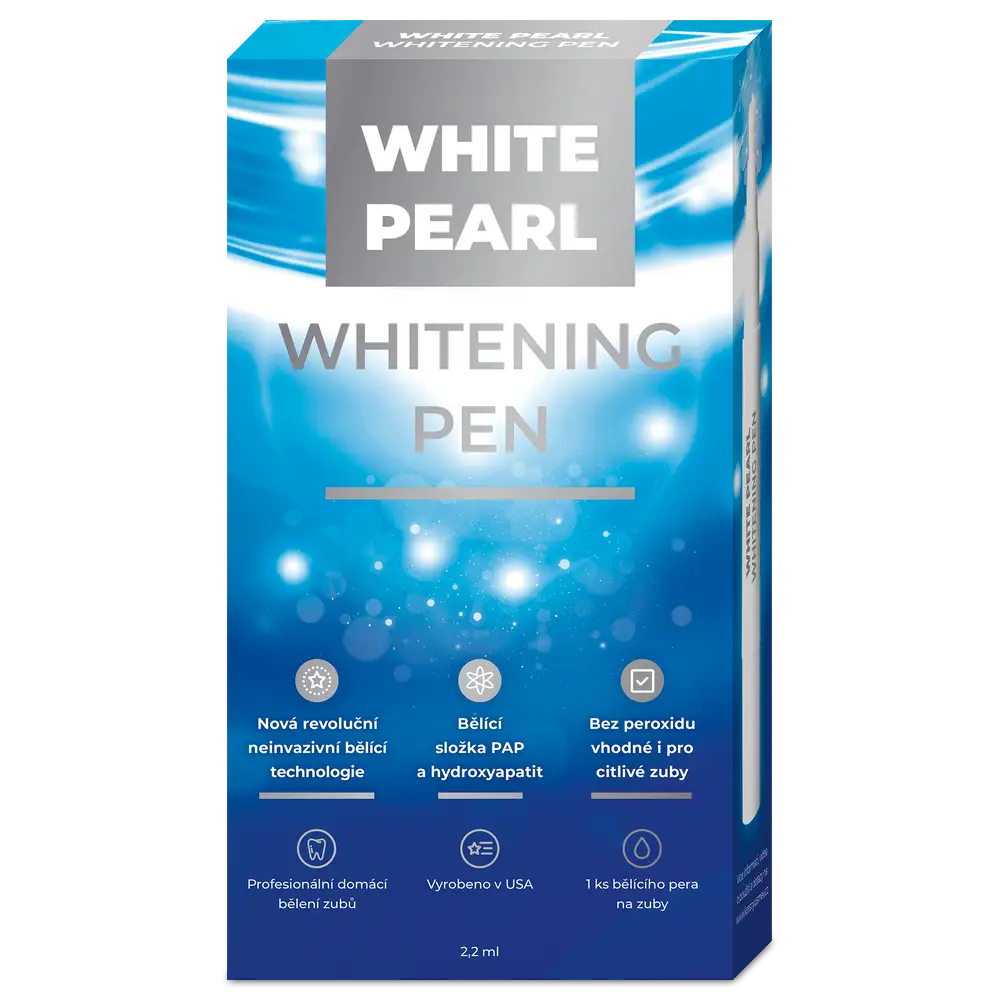 White Pearl Bělicí pero PAP