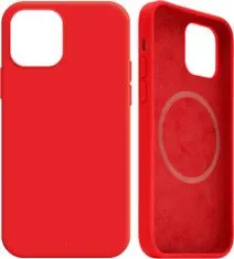 FIXED zadní kryt MagFlow s podporou MagSafe pro Apple iPhone 14 Pro, červená