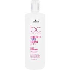 Schwarzkopf Bonacure Color Freeze Silver Shampoo pH 4,5 - obnovující šampon pro barvené, šedivé a světlé vlasy 1000ml