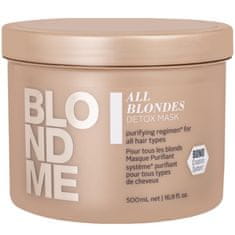 Schwarzkopf BlondMe All Blondes Detox Mask - čistící maska pro blond vlasy 500ml