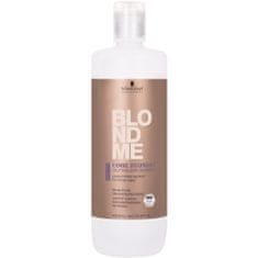 Schwarzkopf BlondMe Cool Blondes Neutralizing Shampoo - neutralizační šampon pro blond vlasy 1000ml