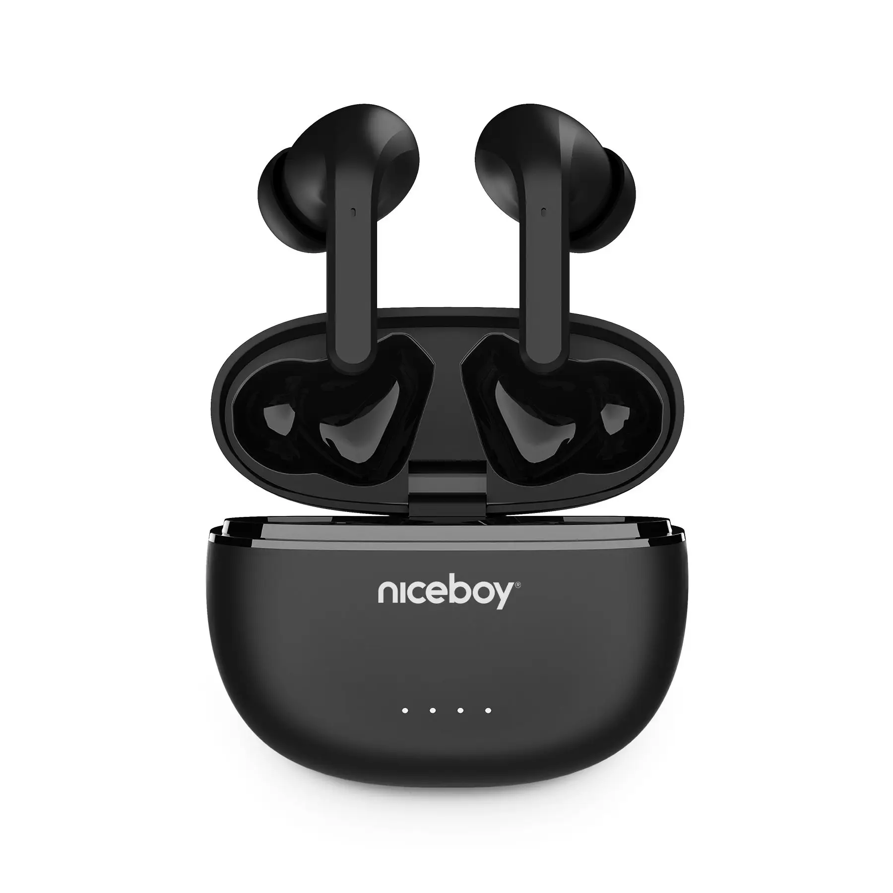  Bluetooth fejhallgató niceboy hive pins 3 handsfree kihangosító mikrofon app ion kiegyenlítő nagyszerű hangzás hosszú akkumulátor-élettartam töltési tok 