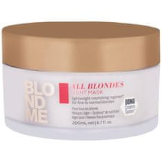 Schwarzkopf BlondMe All Blondes Light Mask - lehká maska pro blond vlasy 200ml