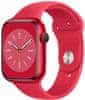 Apple Watch Series 8, 45mm, (PRODUCT)RED, (PRODUCT)RED Sport Band