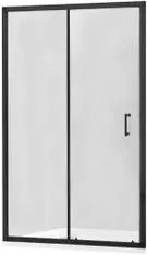 Mexen Apia posuvné dveře 90x190 cm 5mm černé, transparent (845-090-000-70-00)