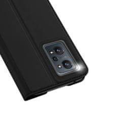 Dux Ducis Skin Pro knížkové kožené pouzdro na Realme GT Neo 2, černé