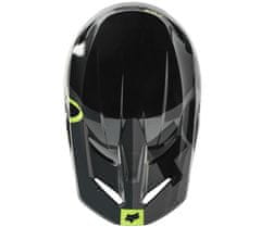 Fox Motokrosová helma V1 Xpozr Helmet Dot/Ece Black/Grey vel. XS