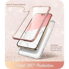 SUPCASE Cosmo pancéřové pouzdro na iPhone 14 PRO MAX 6.7" Marble