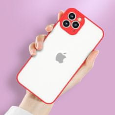 IZMAEL Silikónové flexibilní pouzdro Milky Case pro Apple iPhone 12 Pro Max - Růžová KP11771