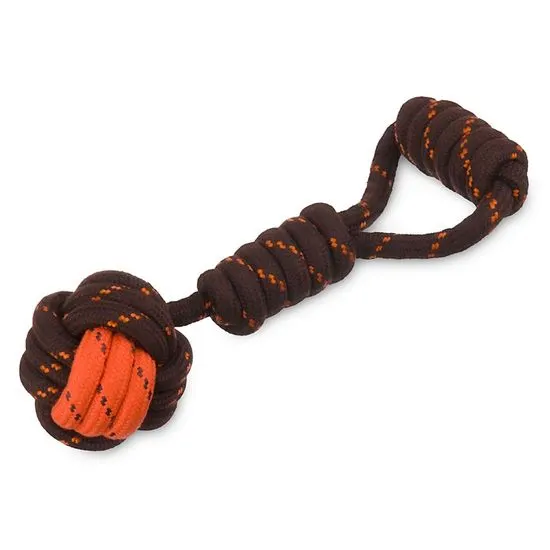 P.L.A.Y. hračka pro psy Přetahovací lano s míčkem