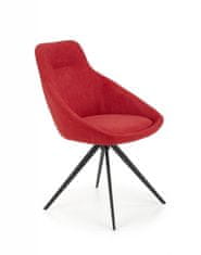 Halmar Kovová židle K431, červená
