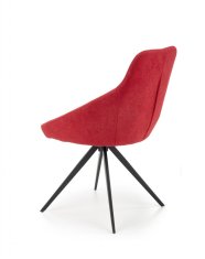 Halmar Kovová židle K431, červená